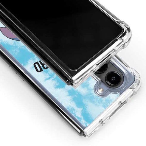 Disney Lilo and Stitch Stay Weird Galaxy Z Fold5 5G Clear Case